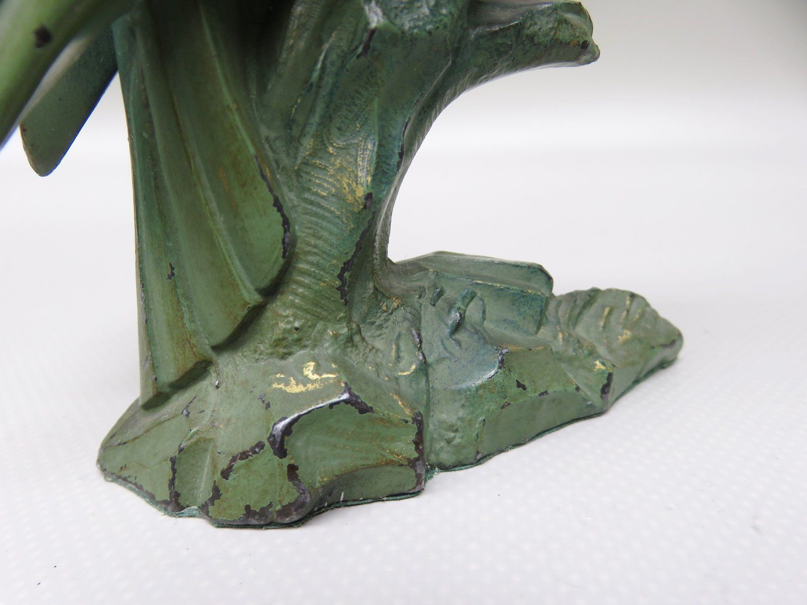 photo vintage Art Deco Woodpecker Bookrests France Set Of 2
