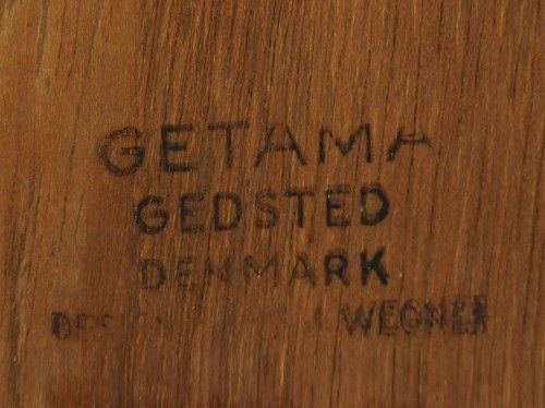 photo furniture Eiken Salontafel, Deens Design, Ca. Jaren 1960, Ontwerper: Hans J. Wegner, Fabrikant: Getama