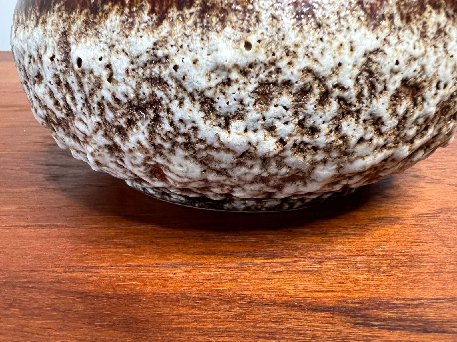 Absolutely Gorgeous Fat Lava Volcanic Style Vase photo Home Decor