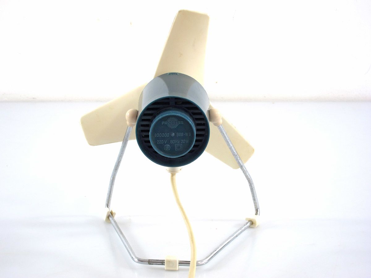 Vintage Blue Sixties Table Ventilator photo Home Decor