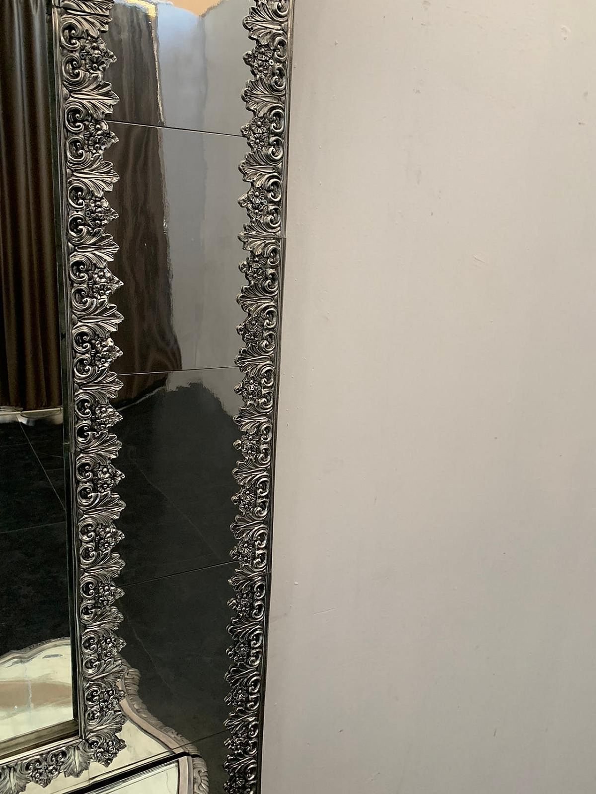 photo vintage Mirror And Console Table By Piero Figura For Atena Peltri, 1980s