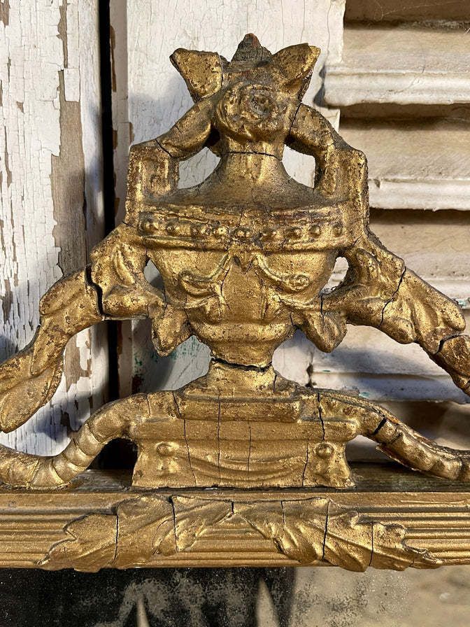 Antique Georgian Gilt Wood Regency Pier Mirror Circa 1770 photo 595.0