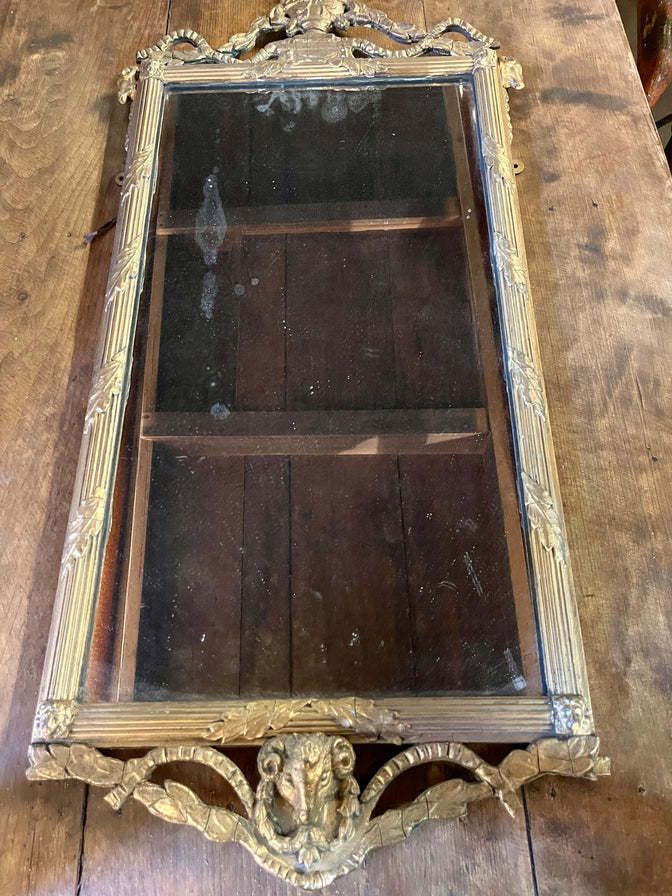 photo furniture Antique Georgian Gilt Wood Regency Pier Mirror Circa 1770