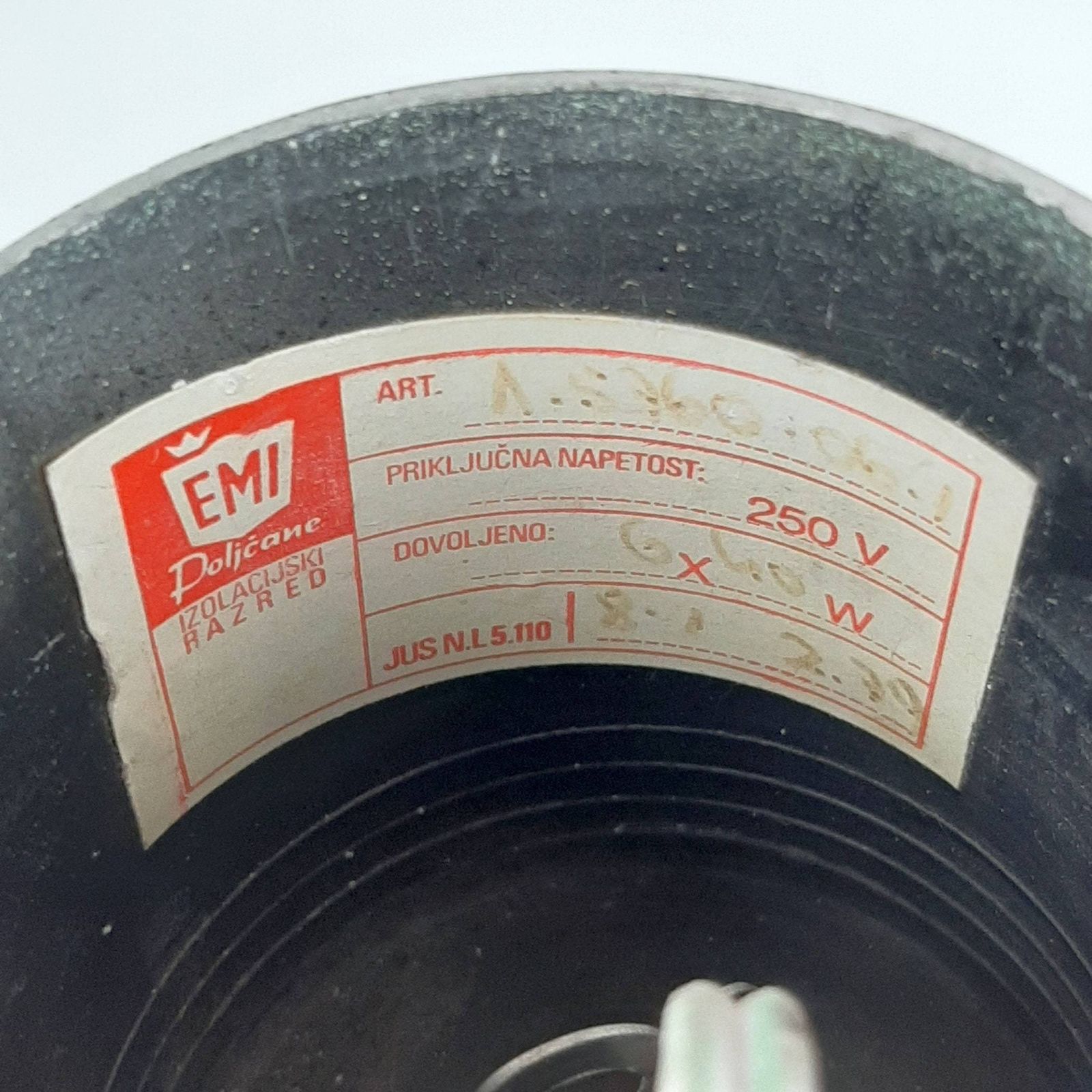 photo for sale Glazen Hanglamp Emi Poljcane Joegoslavië Jaren '70 – Rookglas Mid Century In De Stijl Van Fontana Arte Veca