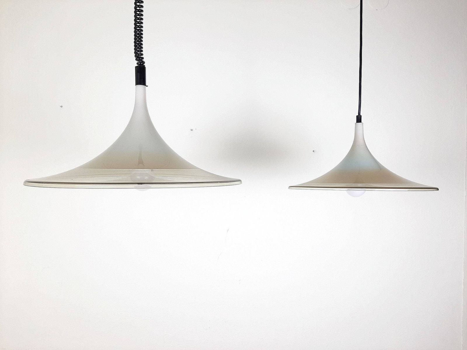 Mid Century Hanglamp Meblo Guzzini Jaren 1980 Albatros Retro Lamp Klein Joegoslavië Italië photo 119.0