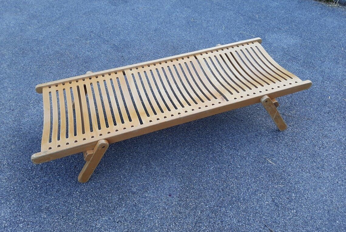 1 Of 19 Retro Wood Small Daybed Rex Yugoslavia 1976 Design Niko Kralj Scandinavian Style Designer Kids Beds From Rex Kralj
