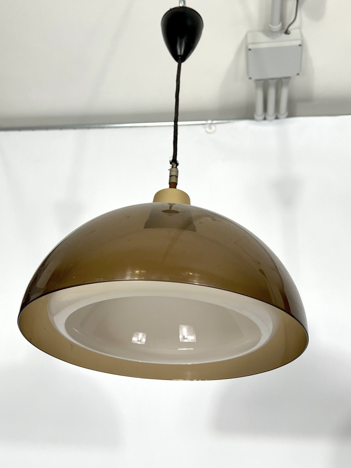 Mid Century Modern Pair Of Plexiglass Chandelier By Candle photo furniture