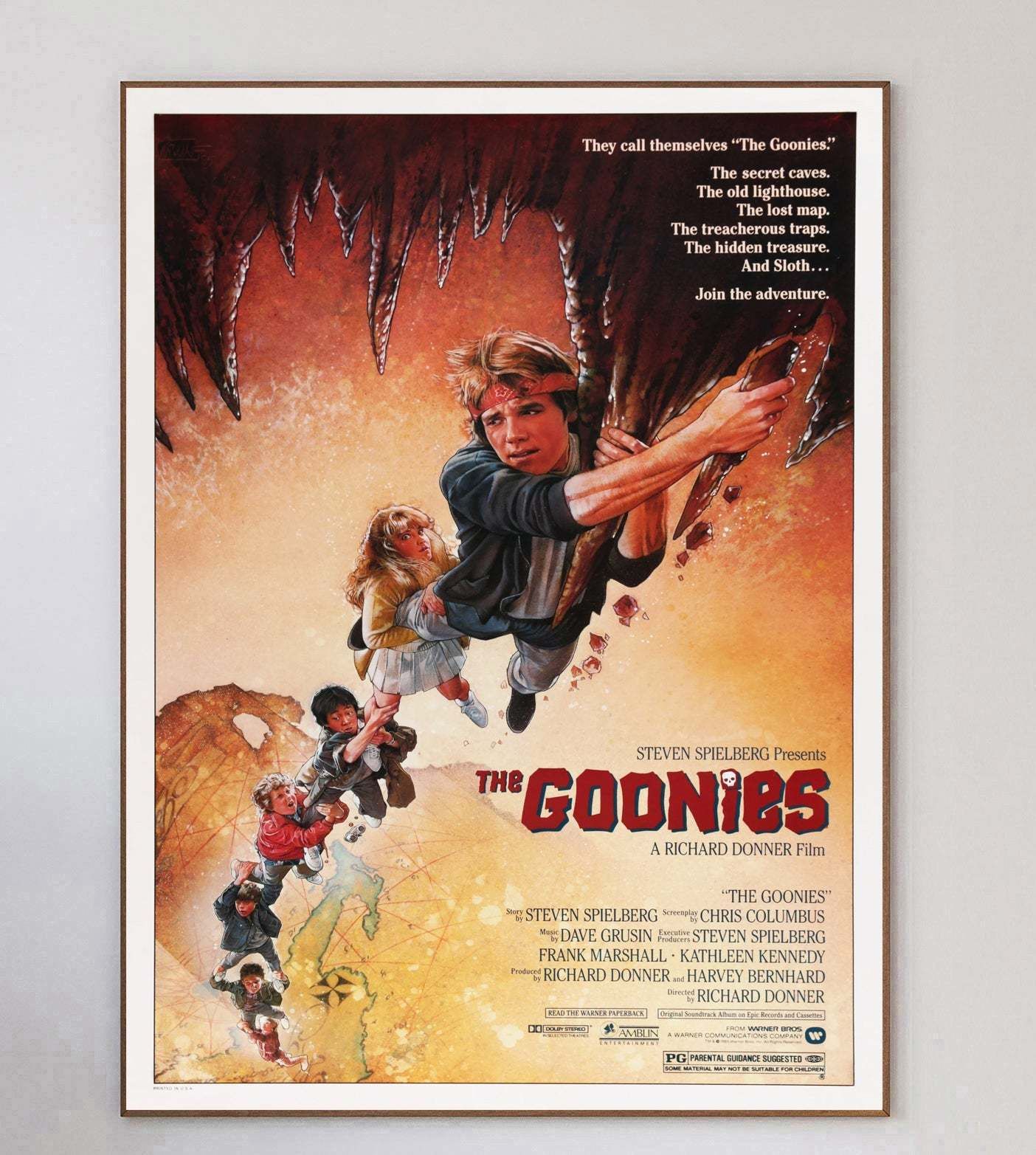 The Goonies Original Vintage Poster photo 877.0