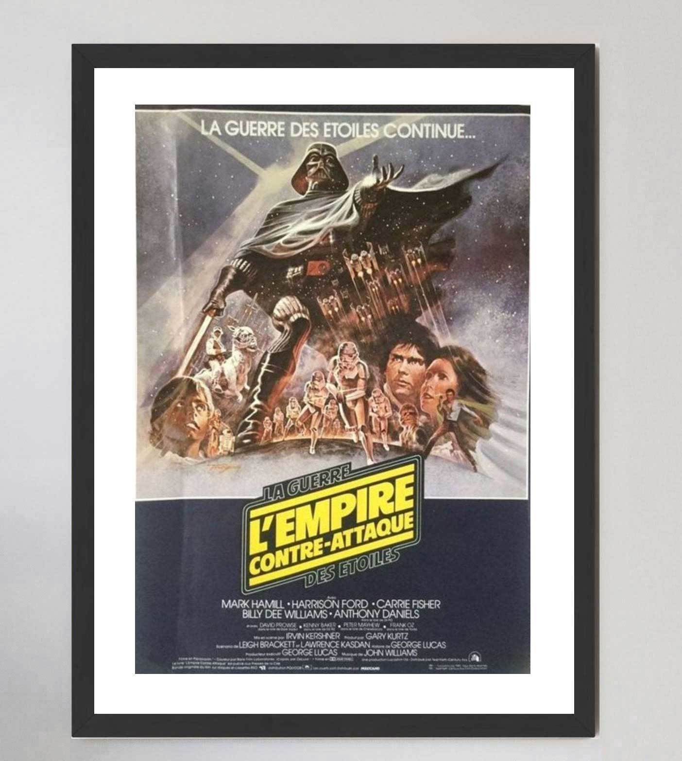Star Wars The Empire Strikes Back (French) Original Vintage Poster photo furniture