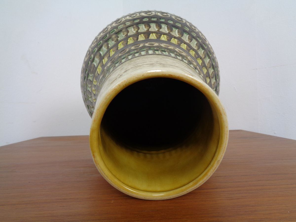 Fat Lava Ceramic Vase From Jasba, 1970s photo buy