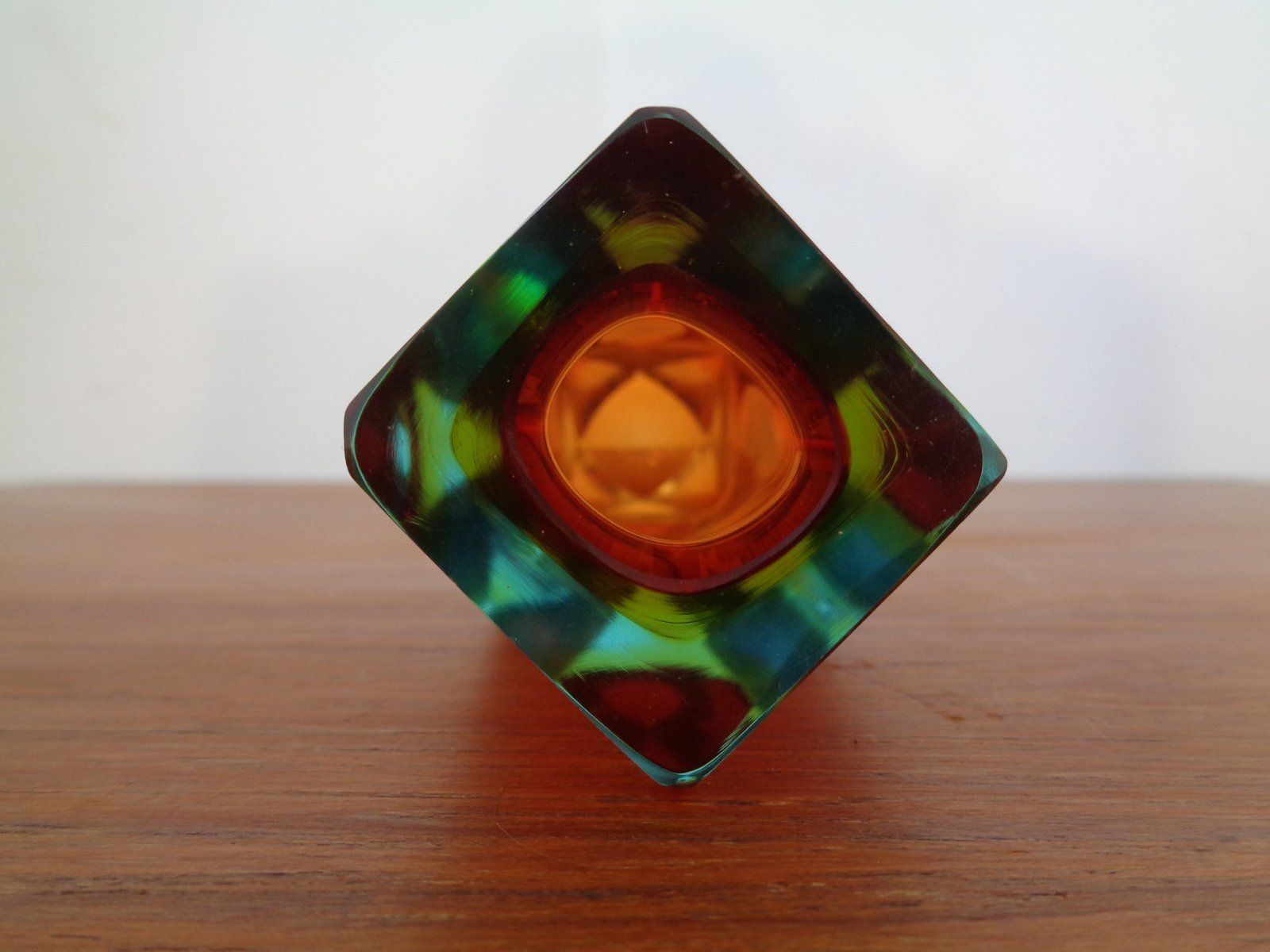 Vintage Italian Murano Glass Vase, 1960s photo buy
