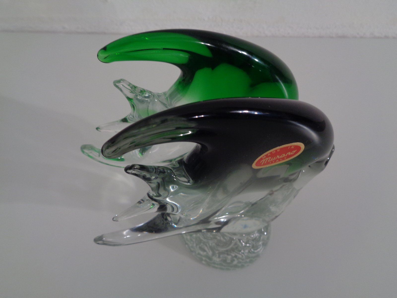 135.0 Italian Sommerso Murano Glass Fish, 1970s photo