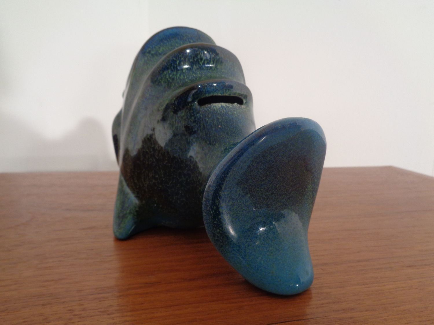 Ceramic Fish Money Box, 1970s, Vintage photo vintage