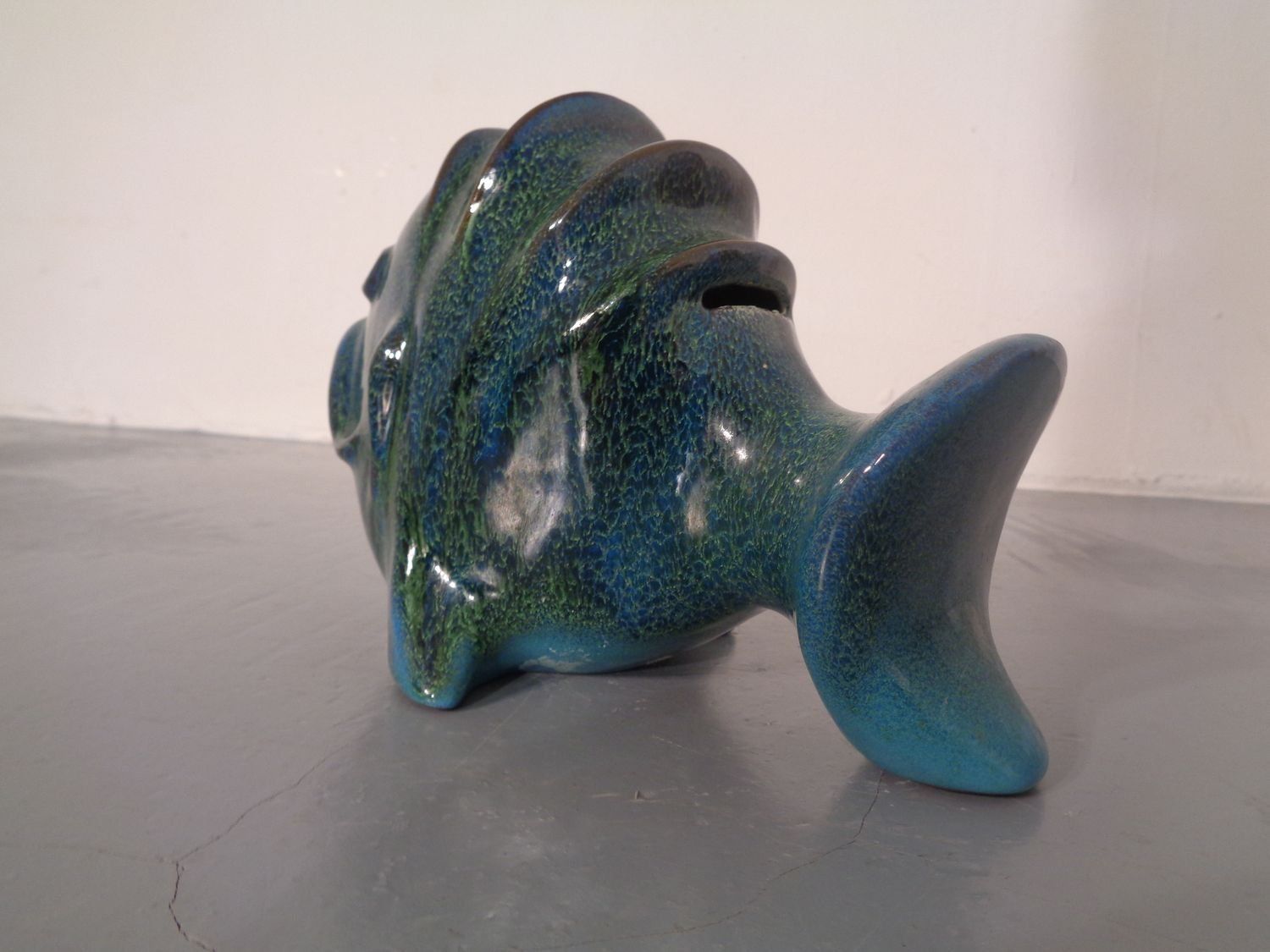 photo vintage Ceramic Fish Money Box, 1970s, Vintage