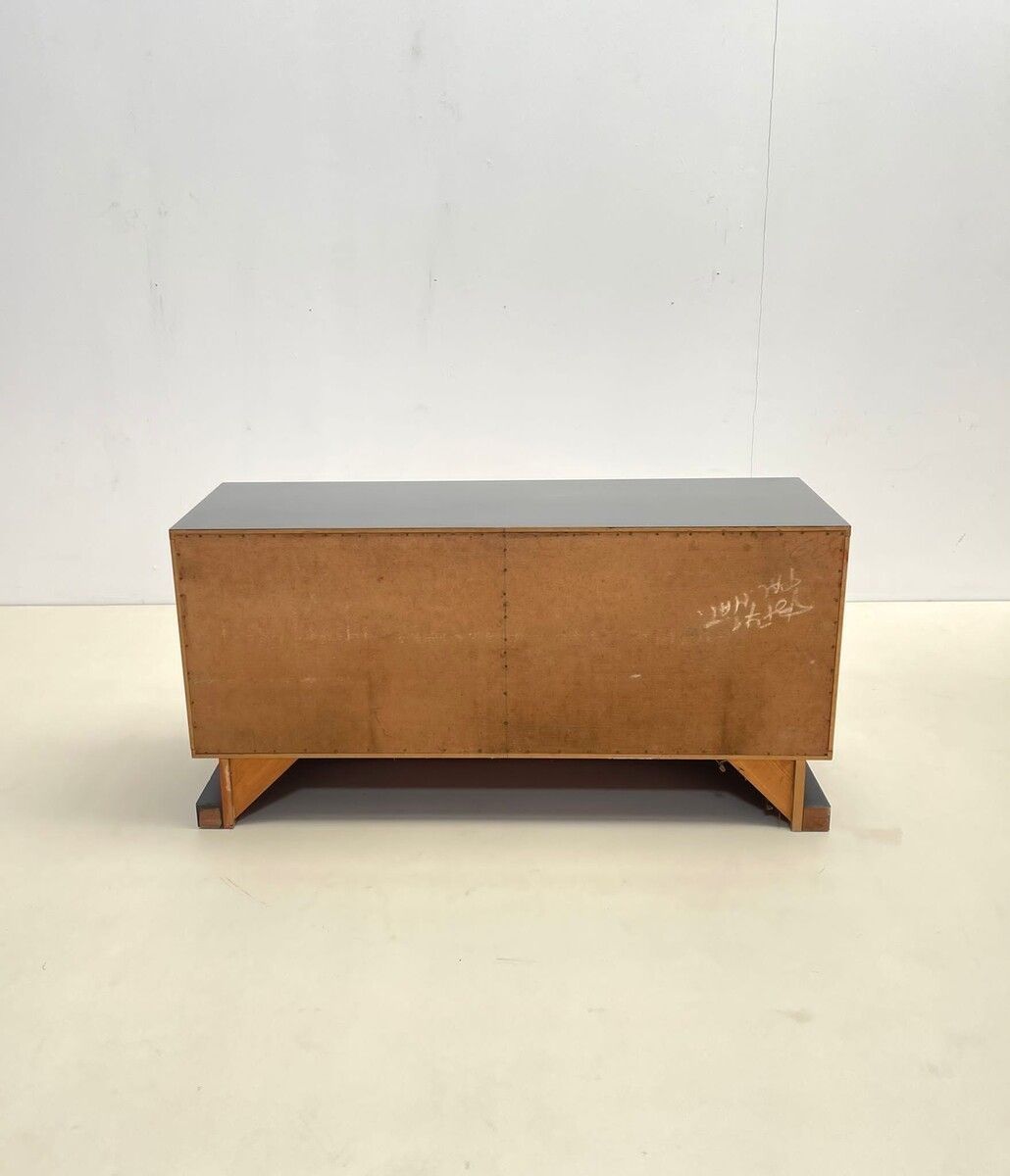 Mid Century Italian Wooden Dresser photo Furniture