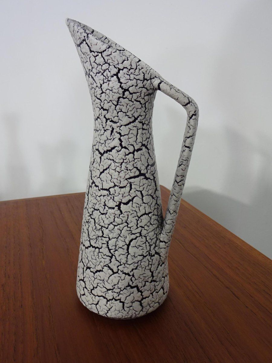 photo vintage Ceramic Model Cortina Vases From Jasba, 1950s, Set Of 5