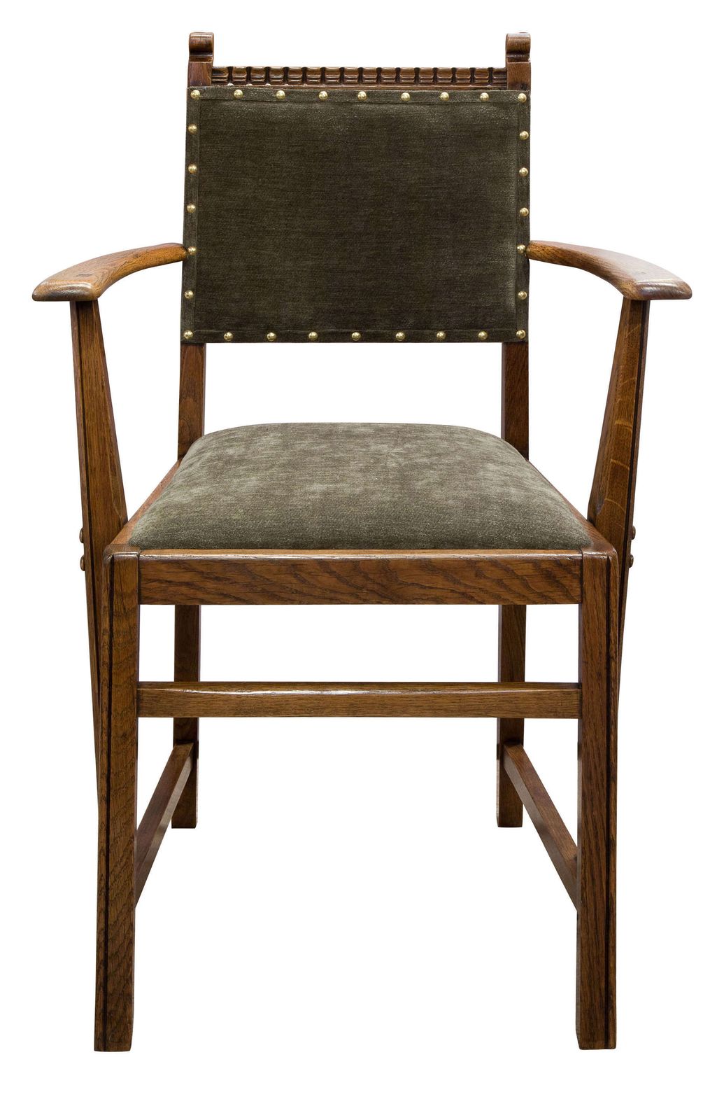Arts & Crafts Oak Desk Chair photo furniture