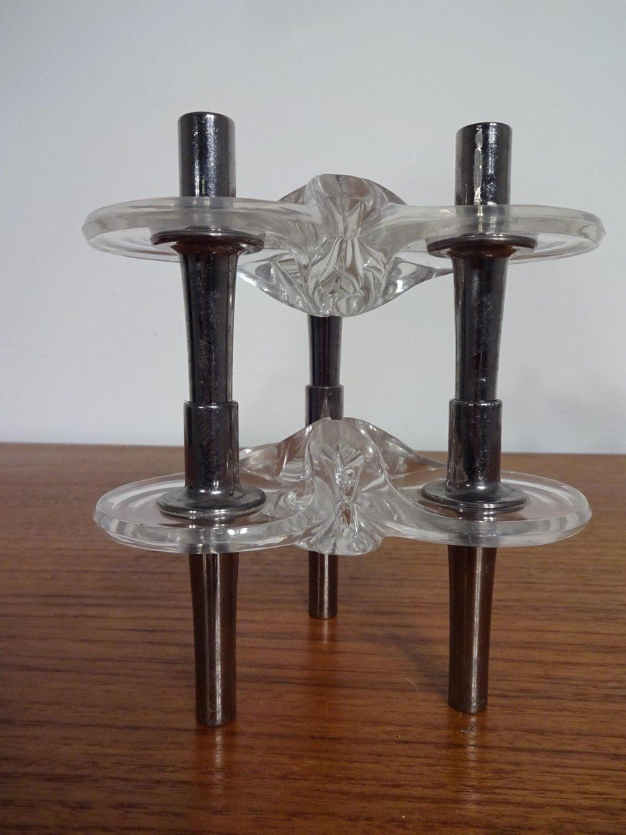 Candleholders By Ceasar Stoffi & Fritz Nagel For Bmf 1960s Set Of 2 photo furniture