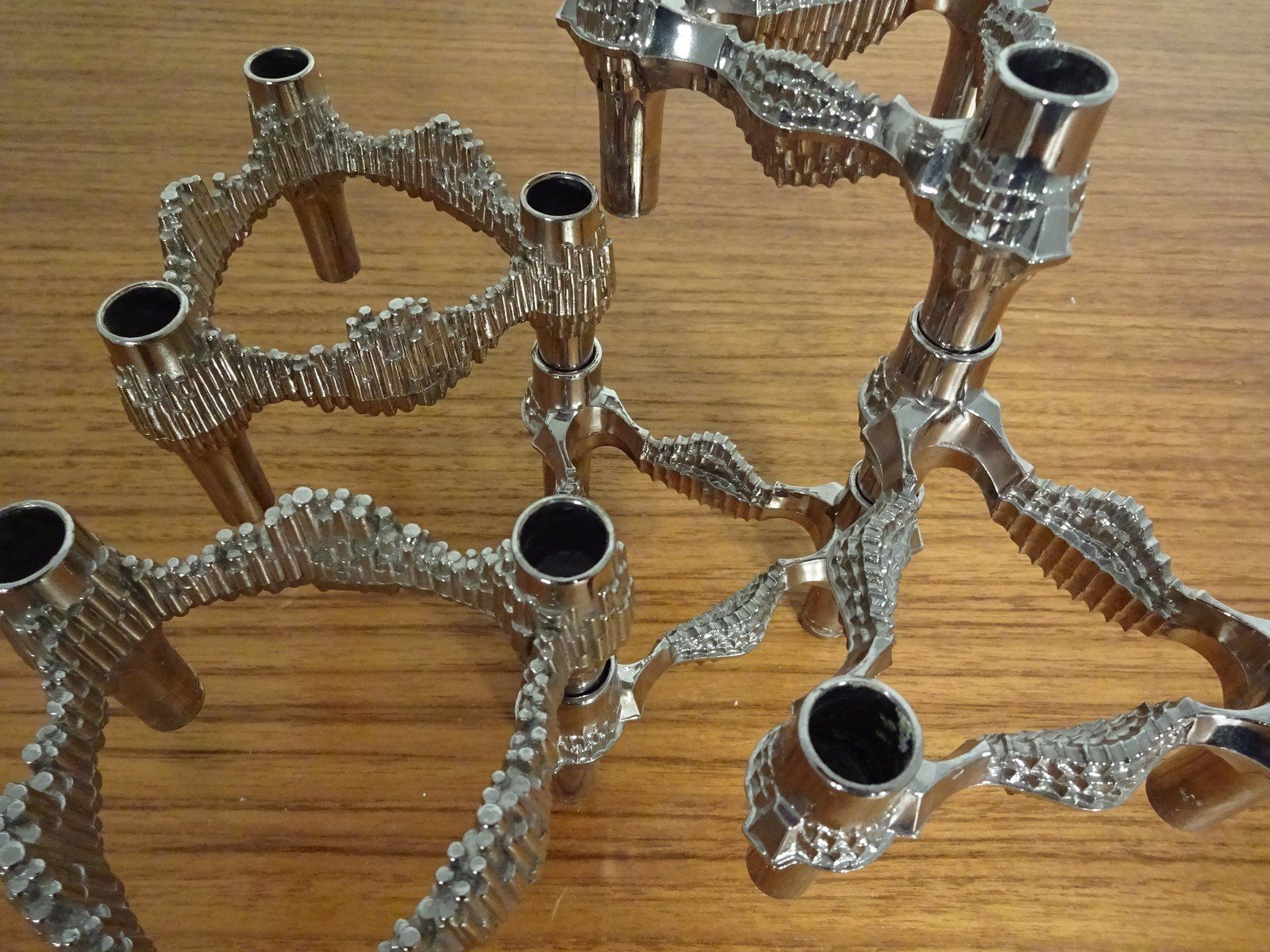 Candleholders By Ceasar Stoffi & Fritz Nagel For Bmf 1960s Set Of 6 photo furniture