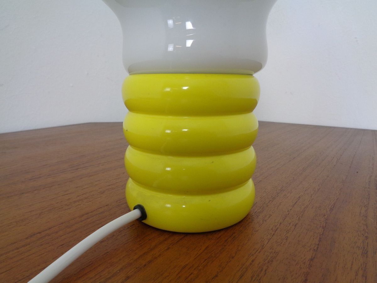 photo vinterior German Yellow Opaline Glass Bulb Lamp By Ingo Maurer For M Design, 1960s