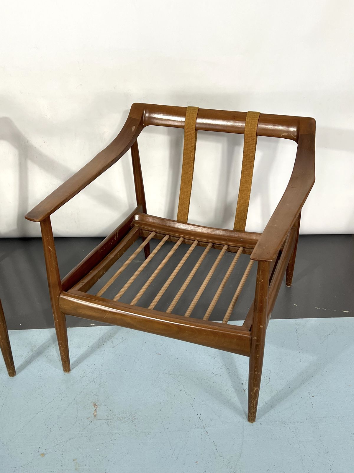 photo vinterior Mid Century Modern Pair Of Walter Knoll Armchairs Model 550 From 50s