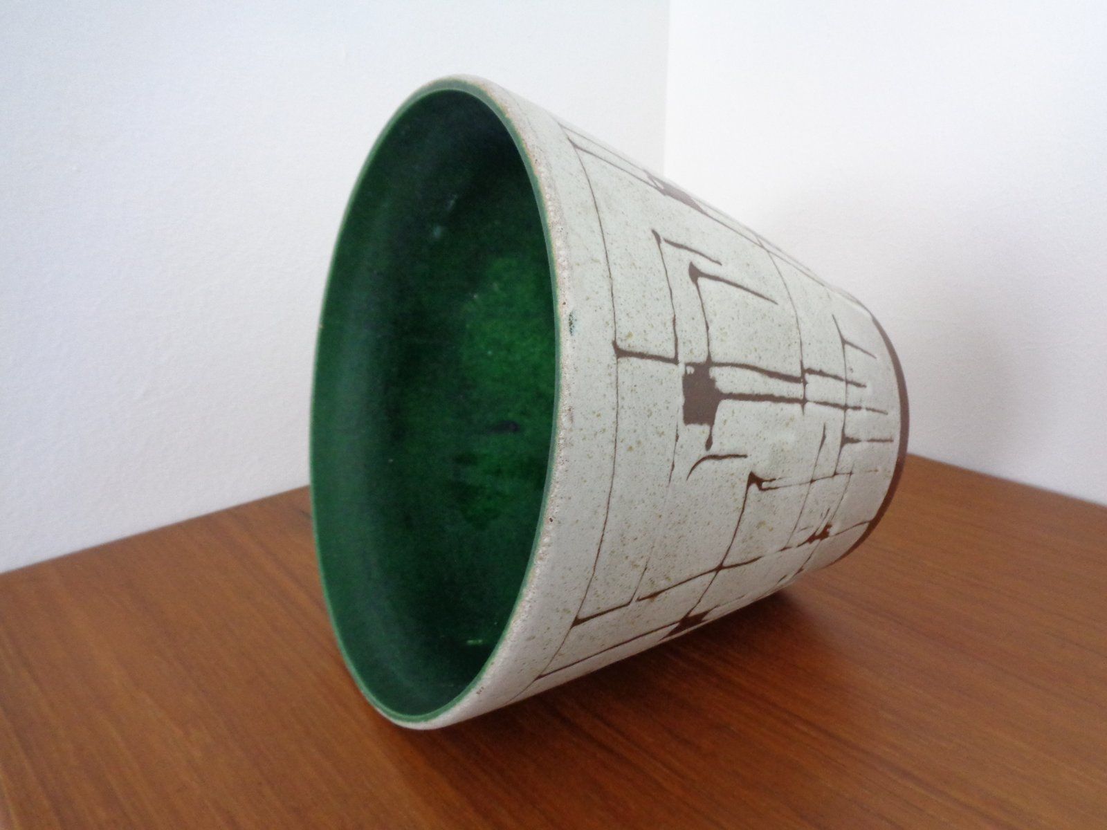 Large Lava Ceramic Cachepot, 1970s photo 168.0
