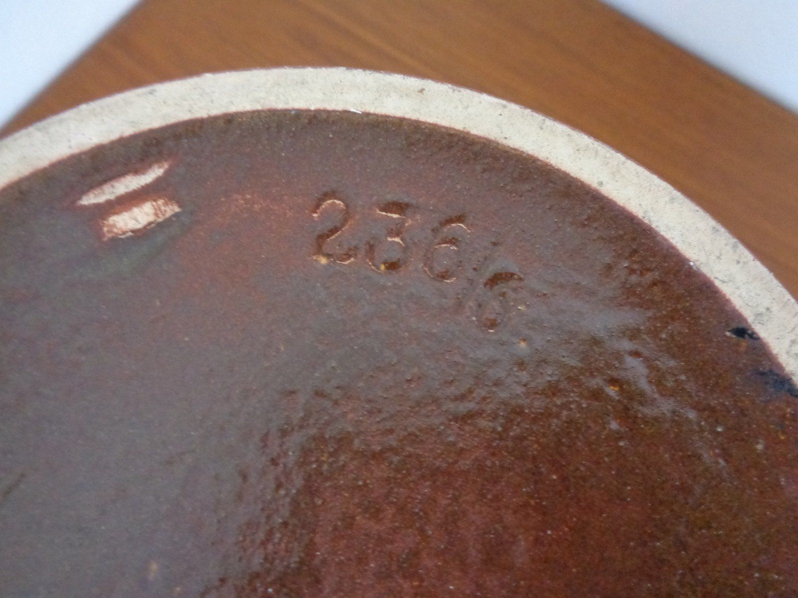 Home Decor Large Lava Ceramic Cachepot, 1970s photo
