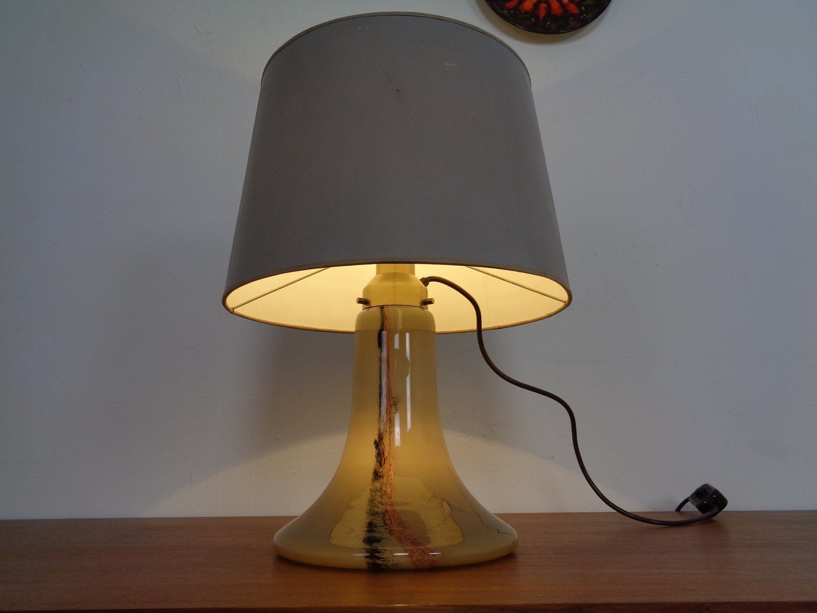 Glass Floor Lamp By Peil & Putzler, 1970s photo Lighting
