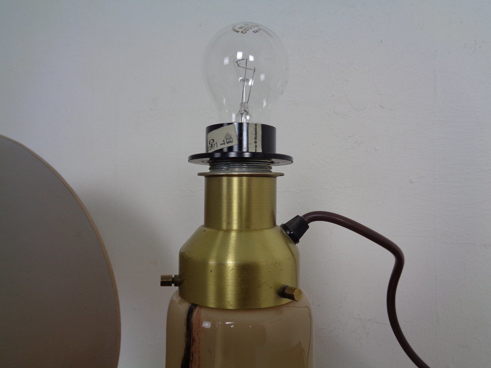 photo for sale Glass Floor Lamp By Peil & Putzler, 1970s