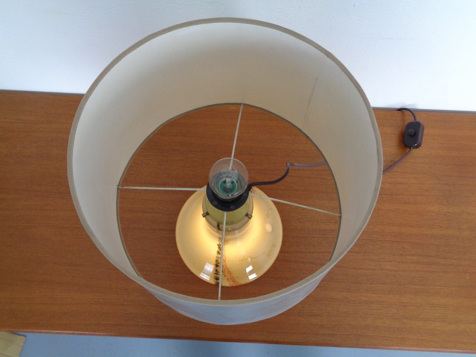 photo vinterior Glass Floor Lamp By Peil & Putzler, 1970s