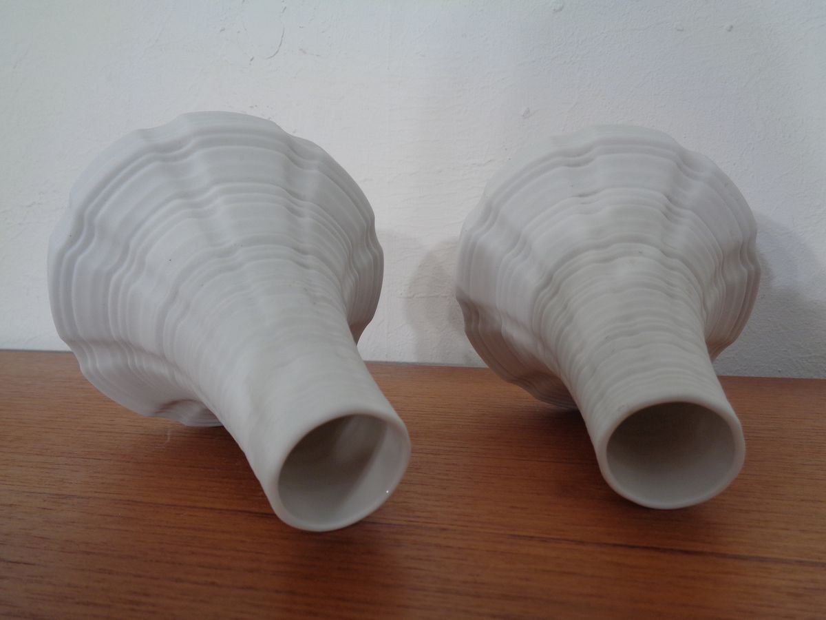 photo for sale Mid Century Op Art Vases From Heinrich, 1960s, Set Of 3