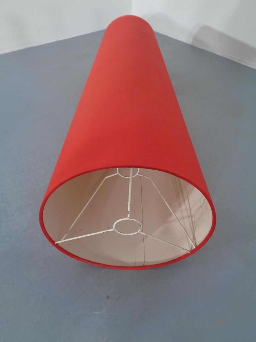 photo vinterior Floor Lamp With Illuminated Glass Stand From Doria Leuchten, 1960s