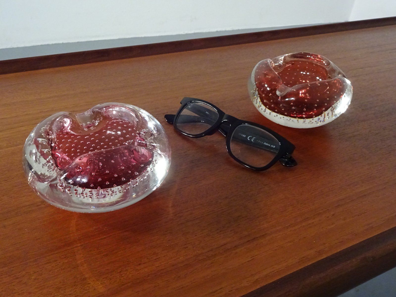 photo buy Italian Murano Glass Ashtrays, 1960s, Set Of 2