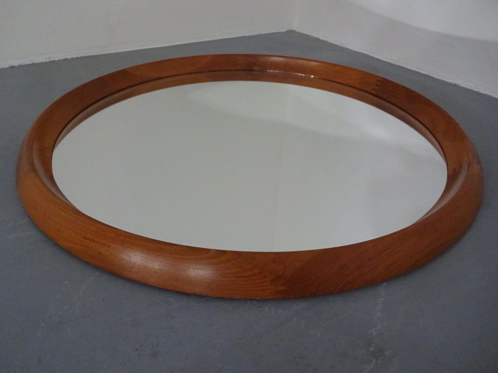 Large Danish Teak Mirror By Bernhard Pedersen For Viby, 1960s photo 1008.0