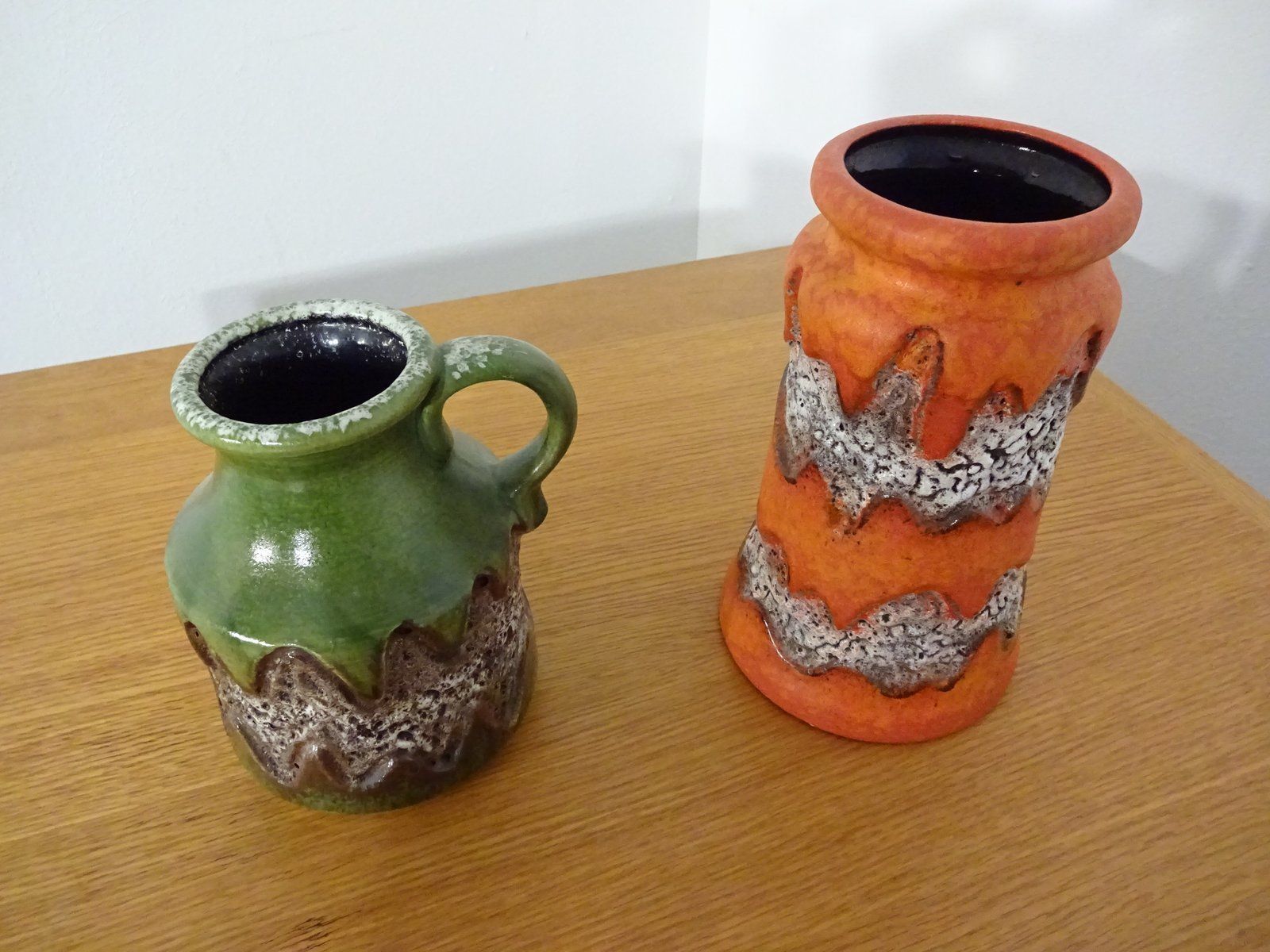 West German Pottery Vases From Dümler & Breiden, 1970s, Set Of 2 photo buy