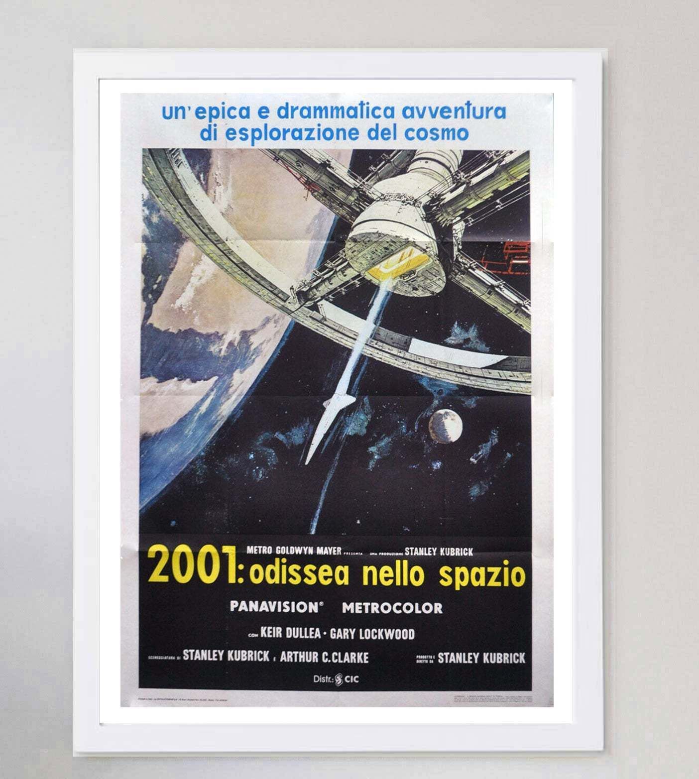 2001: A Space Odyssey (Italian) Original Vintage Poster photo for sale
