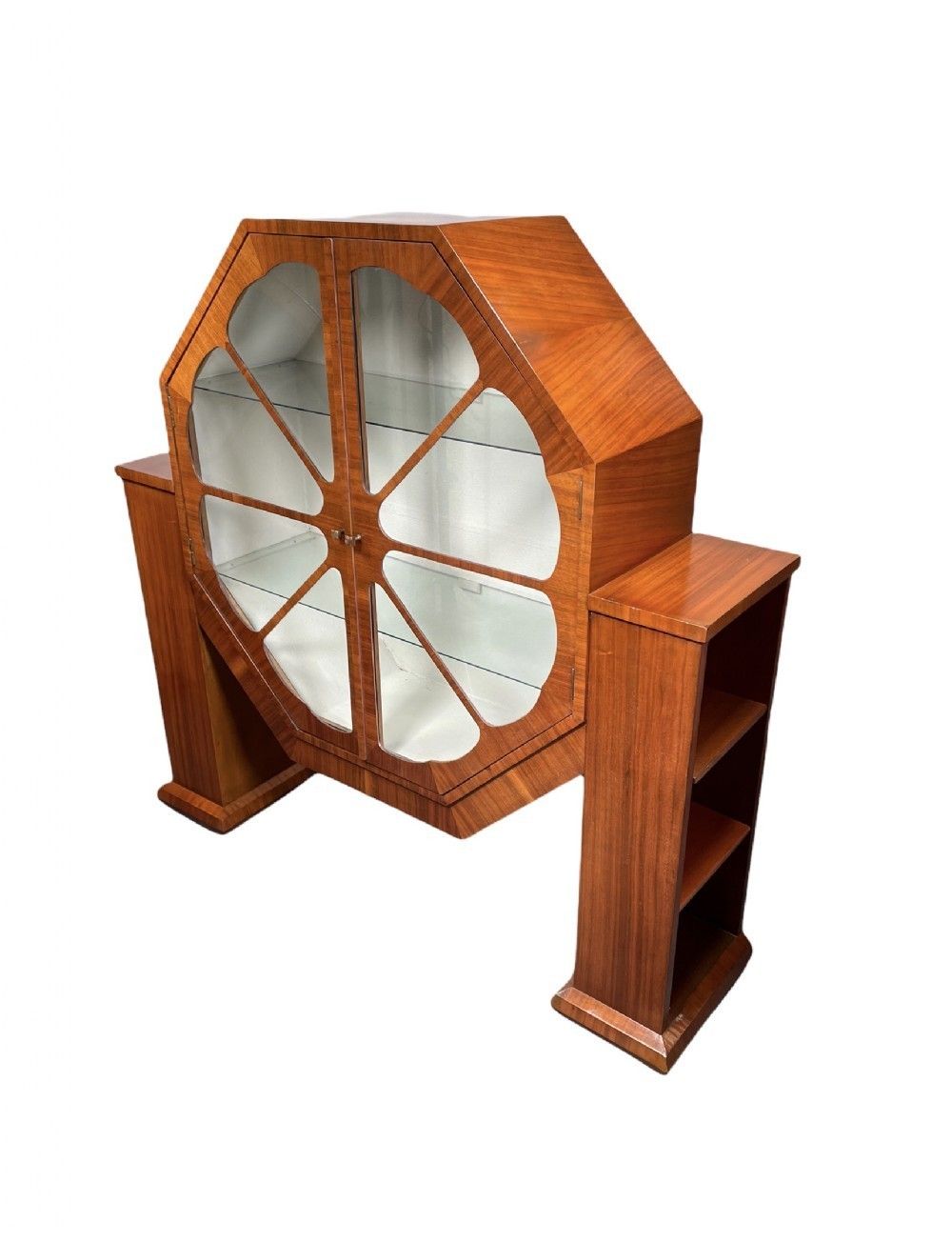Art Deco Display Cabinet, 1930s photo for sale