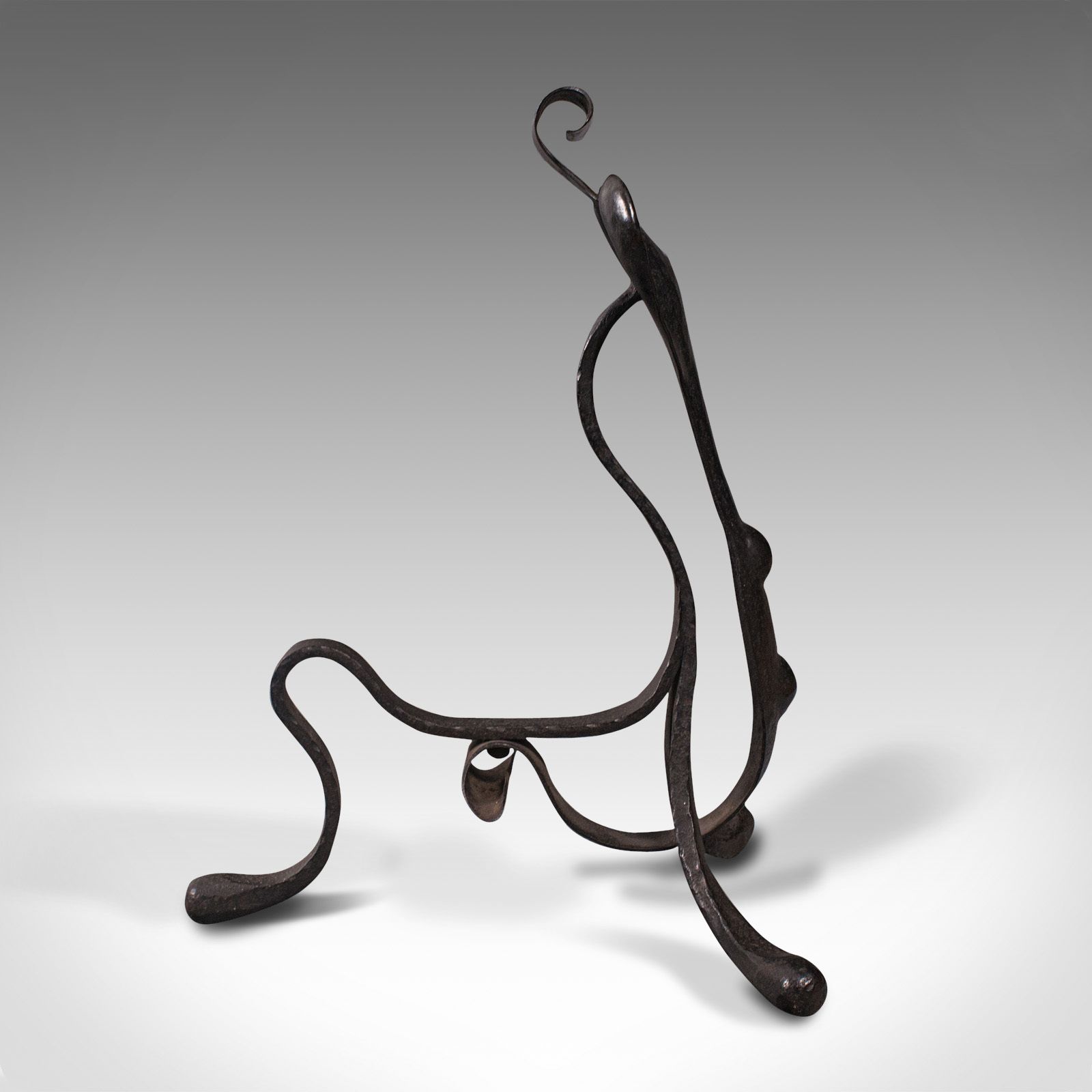 Pair Of Antique Fireside Tool Rests, English, Fire Dog photo 1195.0