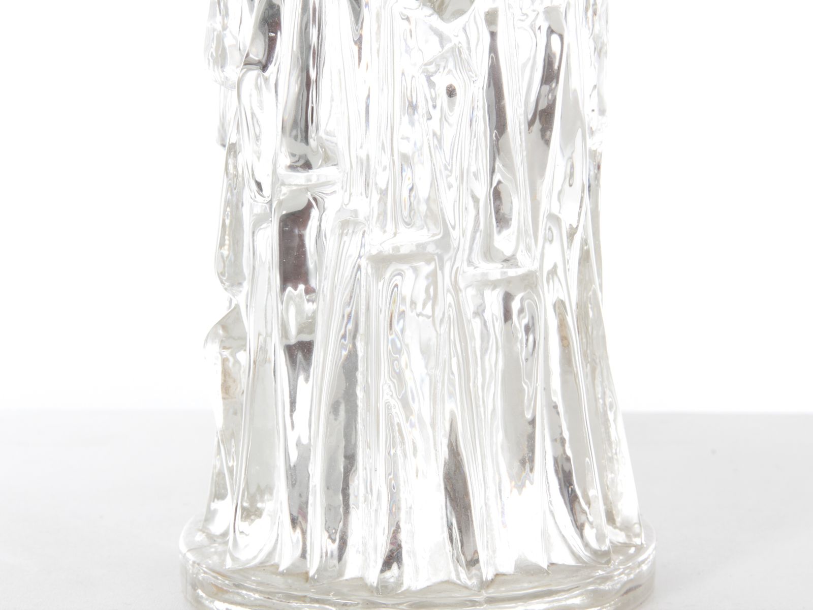 Mid Century Modern Scandinavian Pair Of Wall Lamp In Glass photo buy