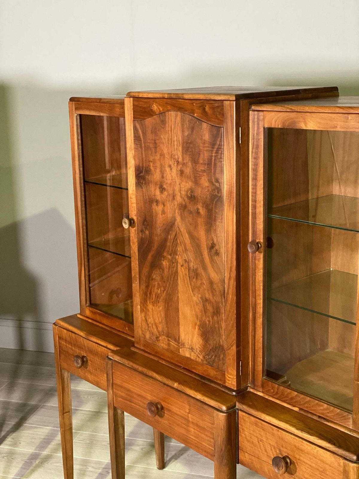 A Pair Of Walnut Cabinets By Arthur Reynolds Of Ludlow photo buy