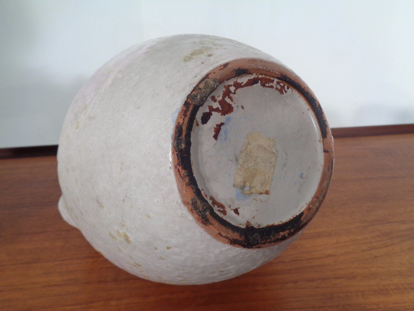 Home Decor Ceramic Double Handled Fat Lava Vases From Marei, 1970s, Set Of 2 photo