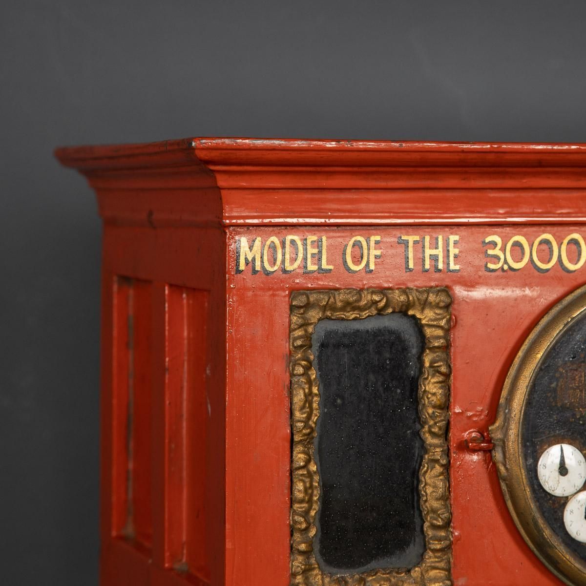 19th Century Victorian Scale Model Of A Gas Meter, Crystal Palace Expo, C.1851 photo Home Decor
