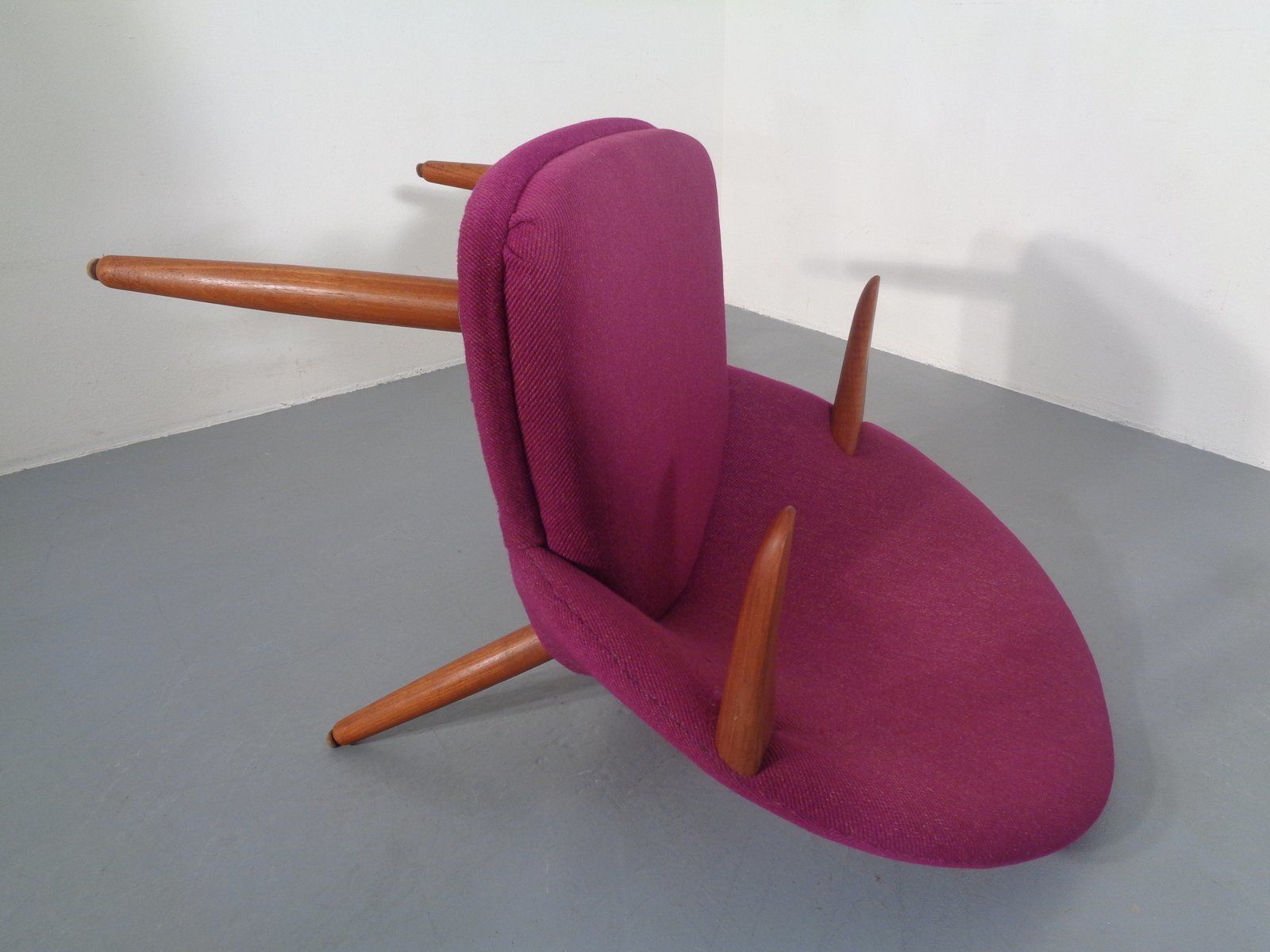 photo vintage Danish Teak Armchair By Kurt Olsen For Glostrup, 1950s