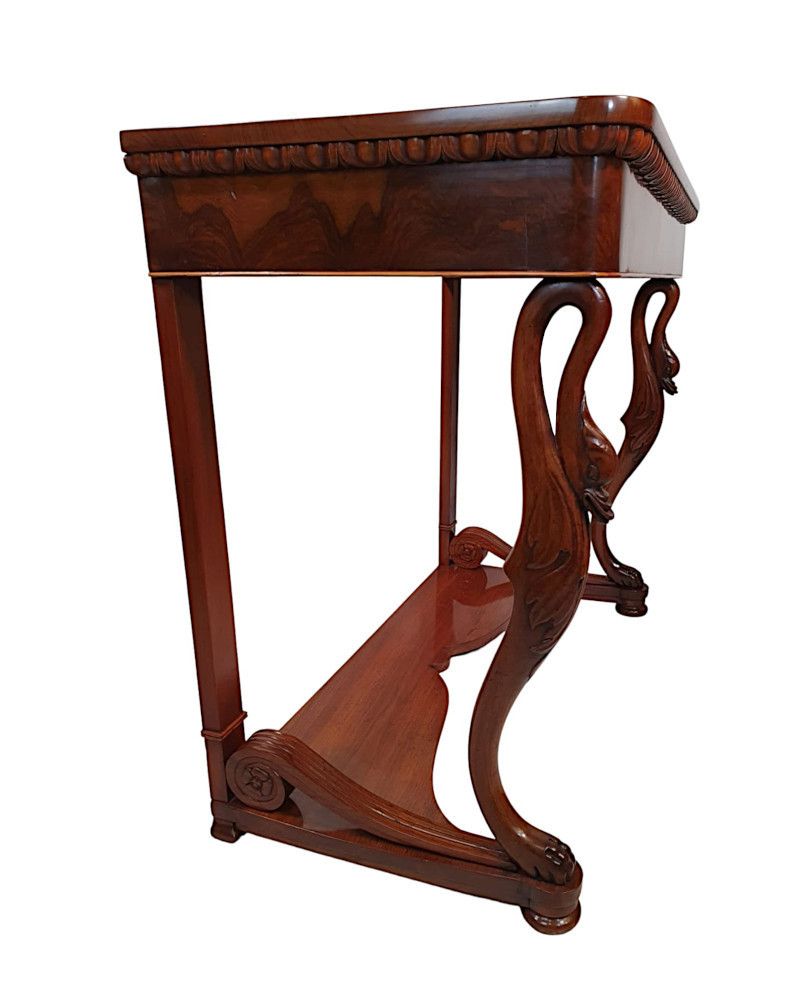 A Very Fine And Rare Pair Of 19th Century Italian Console Tables photo furniture