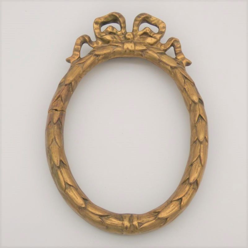 Antique Small Wooden Frame. France 1850   1880