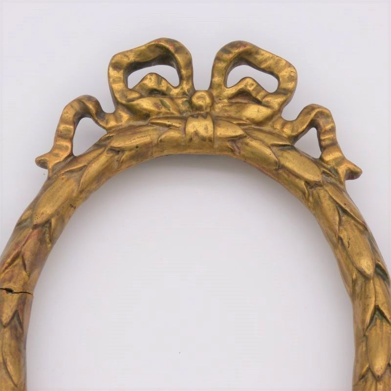 Antique Small Wooden Frame. France 1850   1880 photo furniture