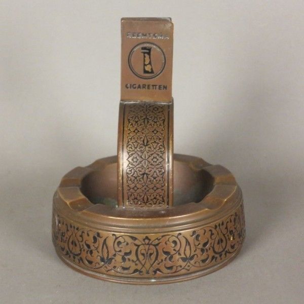 Art Nouveau Ashtray From Reemtsma. 1900   1920 photo 140.0