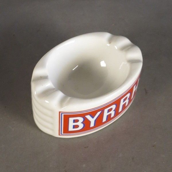 Porcelain Ashtray From Byrrh. France 1950   1959 photo furniture