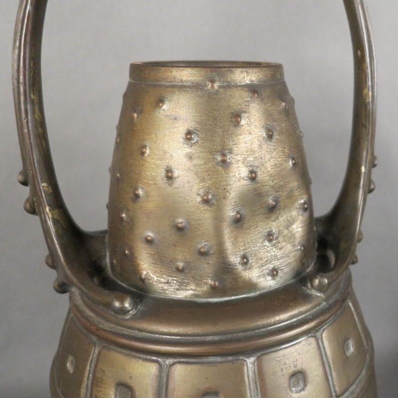 Art Nouveau Metal Object From Metallwarenfabrik Walter Scherf Nürnberg. 1900   1920 photo furniture