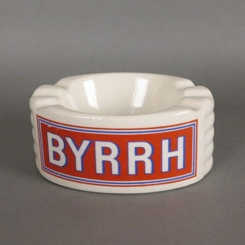 Advertising Ashtray From Byrrh France 1950  1960 photo Home Decor